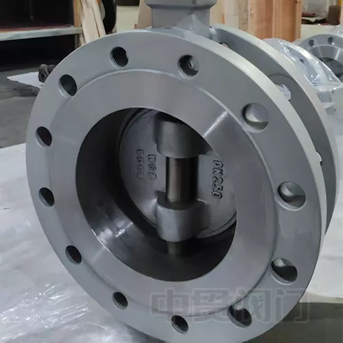 WCB Triple Flange tximeleta balbula